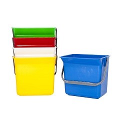 6lt Bucket  Janitor Cart - Green