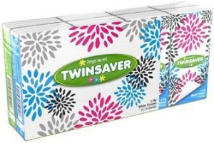 Twinsaver Ladies Tissues – BOX – 24 x 8